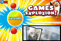 Games Explosion! Title Screen
